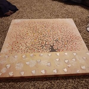 Abstract Tree Art Canvas